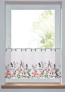 Brise-bise en coton avec imprimé floral, bonprix