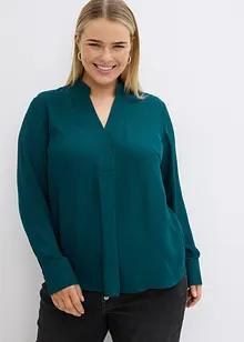 Chiffonbluse, langarm, bonprix