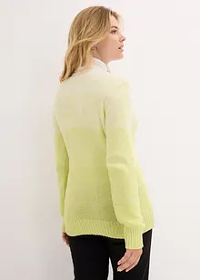 Pull en grosse maille avec dégradé de couleur, bonprix