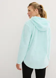 Pull long en polaire douce, oversize, bonprix