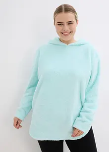 Kuschel-Fleece Longpullover, Oversized, bonprix