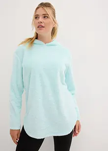 Kuschel-Fleece Longpullover, Oversized, bonprix