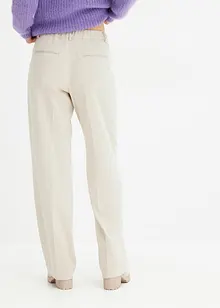 Pantalon à pinces Tapered, bonprix