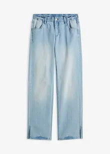 Wide-Leg-Jeans High Waist, Bequembund, bonprix