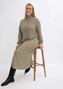 Kleid aus Crêpe mit Naht, bonprix