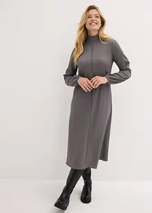 Robe en crêpe avec couture, bonprix