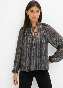 Chiffon Bluse, bonprix