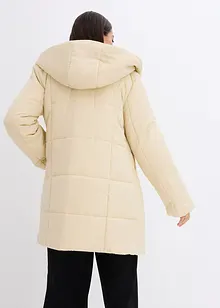 Steppjacke mit Fellimitatbesatz, bonprix