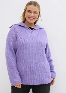 Pull camionneur en maille côtelée, bonprix