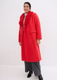 Manteau à col amovible, bonprix