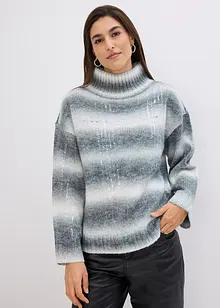 Pull dégradé couleurs et sequins, bonprix