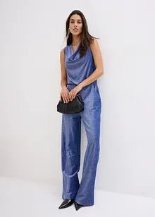 Jumpsuit mit Glitzerelementen, bonprix