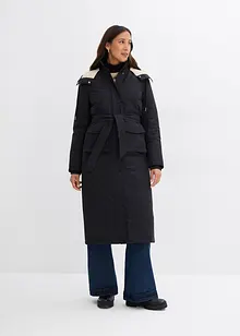 Long-Winter-Parka mit Gürtel, bonprix