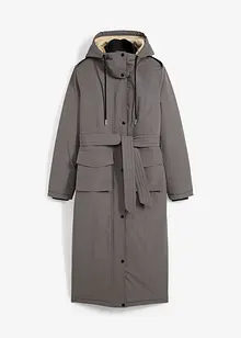 Long-Winter-Parka mit Gürtel, bonprix