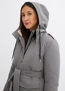 Long-Winter-Parka mit Gürtel, bonprix