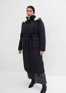 Long-Winter-Parka mit Gürtel, bonprix