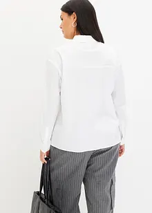 Langärmlige Bluse mit Nieten, bonprix