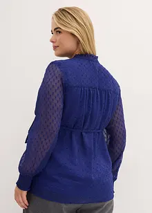 Elegante Umstands- und Stillbluse aus Chiffon, bonprix