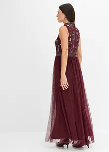 Maxikleid mit Perlenstickerei, bonprix