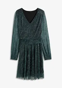 Kleid mit Glitzereffekt, bonprix