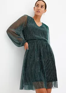 Kleid mit Glitzereffekt, bonprix