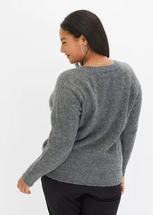 Pullover mit Strass-Applikation, bonprix