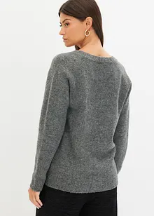 Pullover mit Strass-Applikation, bonprix