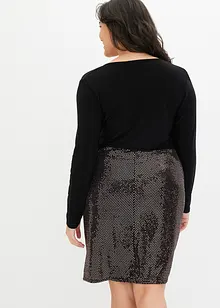 Robe à sequins, bonprix