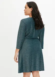 Kleid mit Glitzereffekt, bonprix