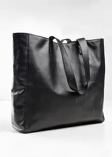 Cabas XXL en cuir, bonprix