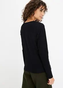 Langarmshirt mit Cut-Outs, bonprix