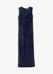 Robe à sequins et découpe, bonprix