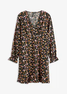 Mini-robe avec volants, bonprix