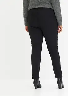 Pantalon en bengaline stretch à poches zippées, bonprix