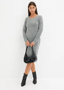 Strickkleid mit Lurex, bonprix