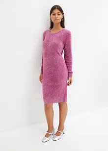 Strickkleid mit Lurex, bonprix