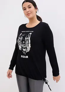 Langarmshirt mit Tigeraufdruck, bonprix