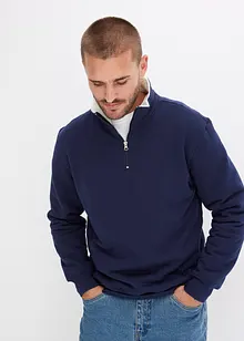 Thermo-Sweatshirt mit Troyer-Kragen, warm gefüttert, bonprix