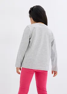 Mädchen Langarmshirt mit Bio-Baumwolle, bonprix