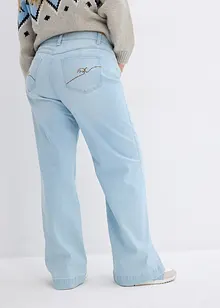 Wide Leg Jeans Mid Waist, bonprix