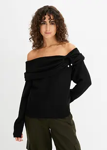 Off-Shoulder-Pullover, bonprix