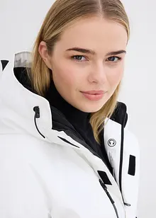 Veste de ski imperméable avec pare-neige, bonprix