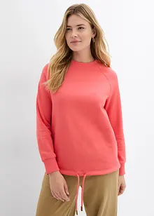 Sweat en coton mélangé, bonprix