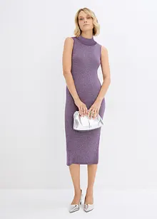 Strickkleid mit Glanzgarn, bonprix