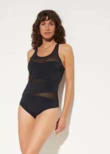 Maillot 1 pièce sculptant, maintien léger, bonprix