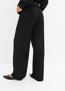 Jersey-Hose mit Strass-Applikation, bonprix