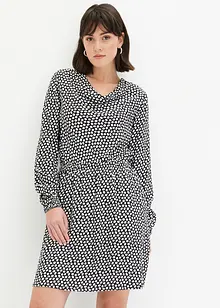 Robe en crêpe texturé, bonprix