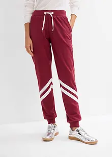 Pantalon en molleton à rayures, bonprix