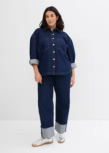 Chemise en jean oversize, bonprix