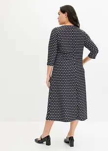 Robe midi en matière néoprène douce, bonprix